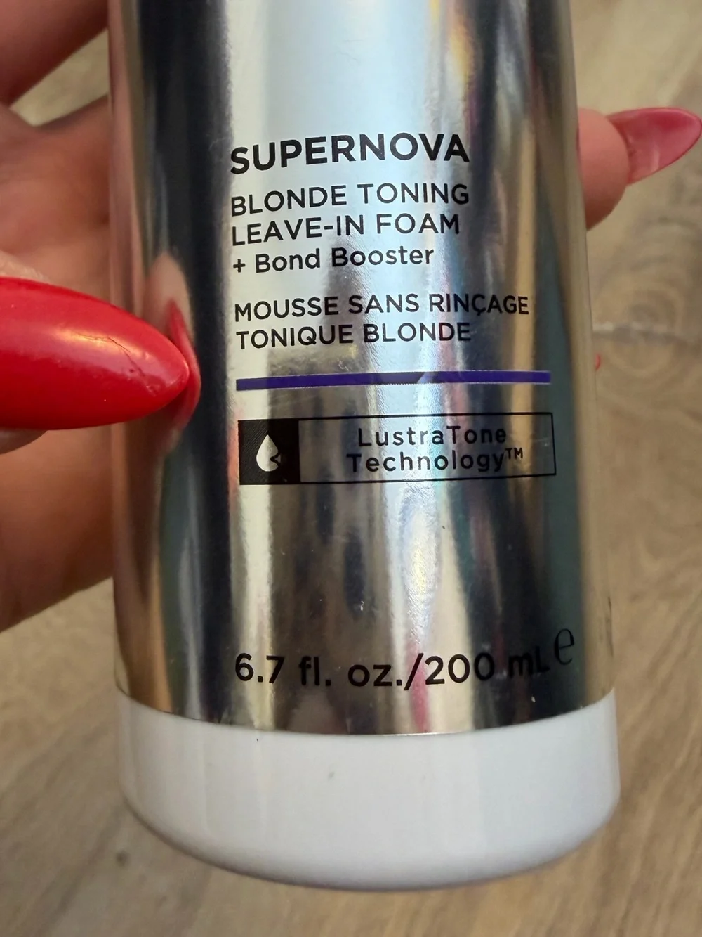 XMONDO Supernova Blonde Toning Leave-In Foam - Silver